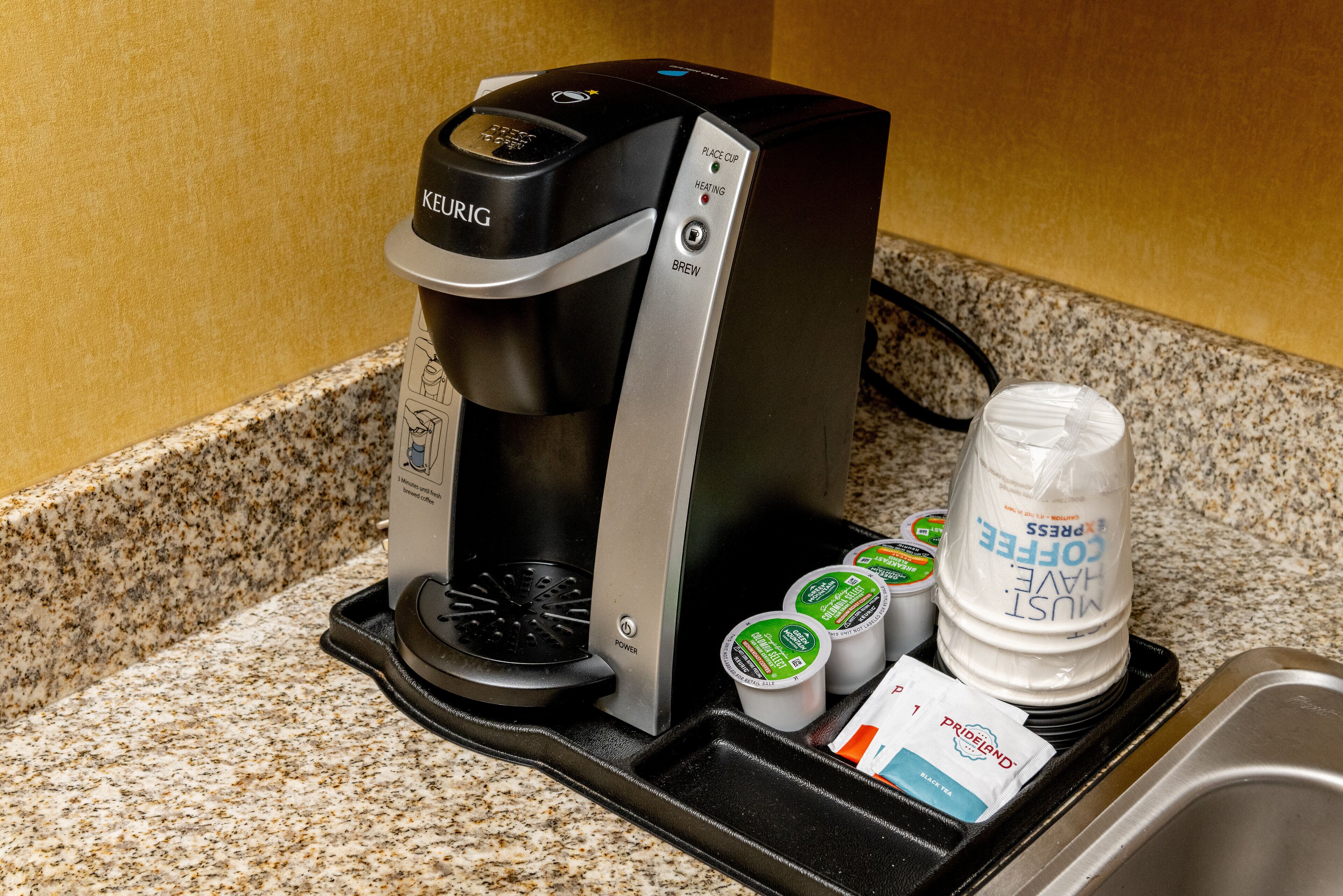 1 bedroom, desk, blackout curtains, iron/ironing board