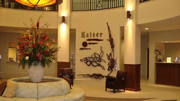 Lobby sitting area
