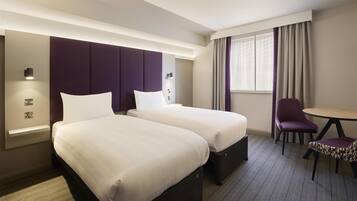 Premium bedding, in-room safe, desk, blackout curtains