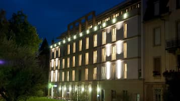Front of property - evening/night