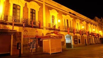 Front of property - evening/night