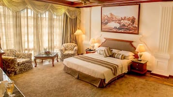 Two Bedroom Mahaweli Suite | Minibar, in-room safe, desk, iron/ironing board