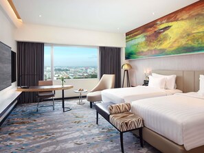 Executive Room, 2 Single Beds | Minibar, in-room safe, desk, blackout curtains