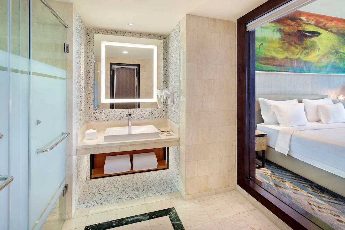 Minibar, in-room safe, desk, blackout drapes