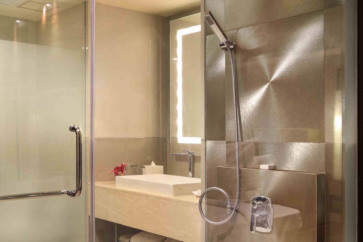 Minibar, in-room safe, desk, blackout drapes