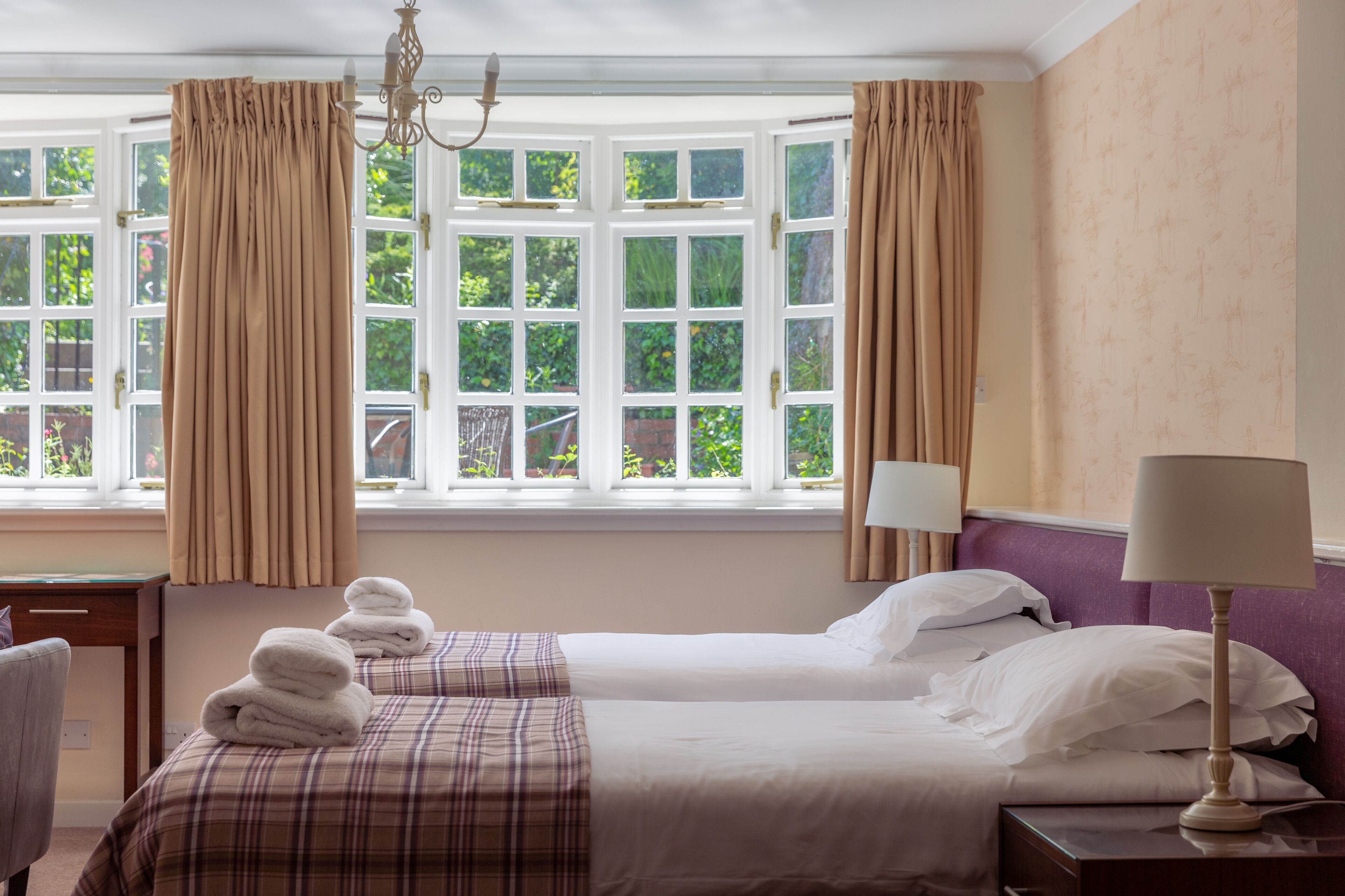 room, garden view | desk, blackout curtains, iron/ironing board, free wifi