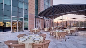 Área para banquetes al aire libre