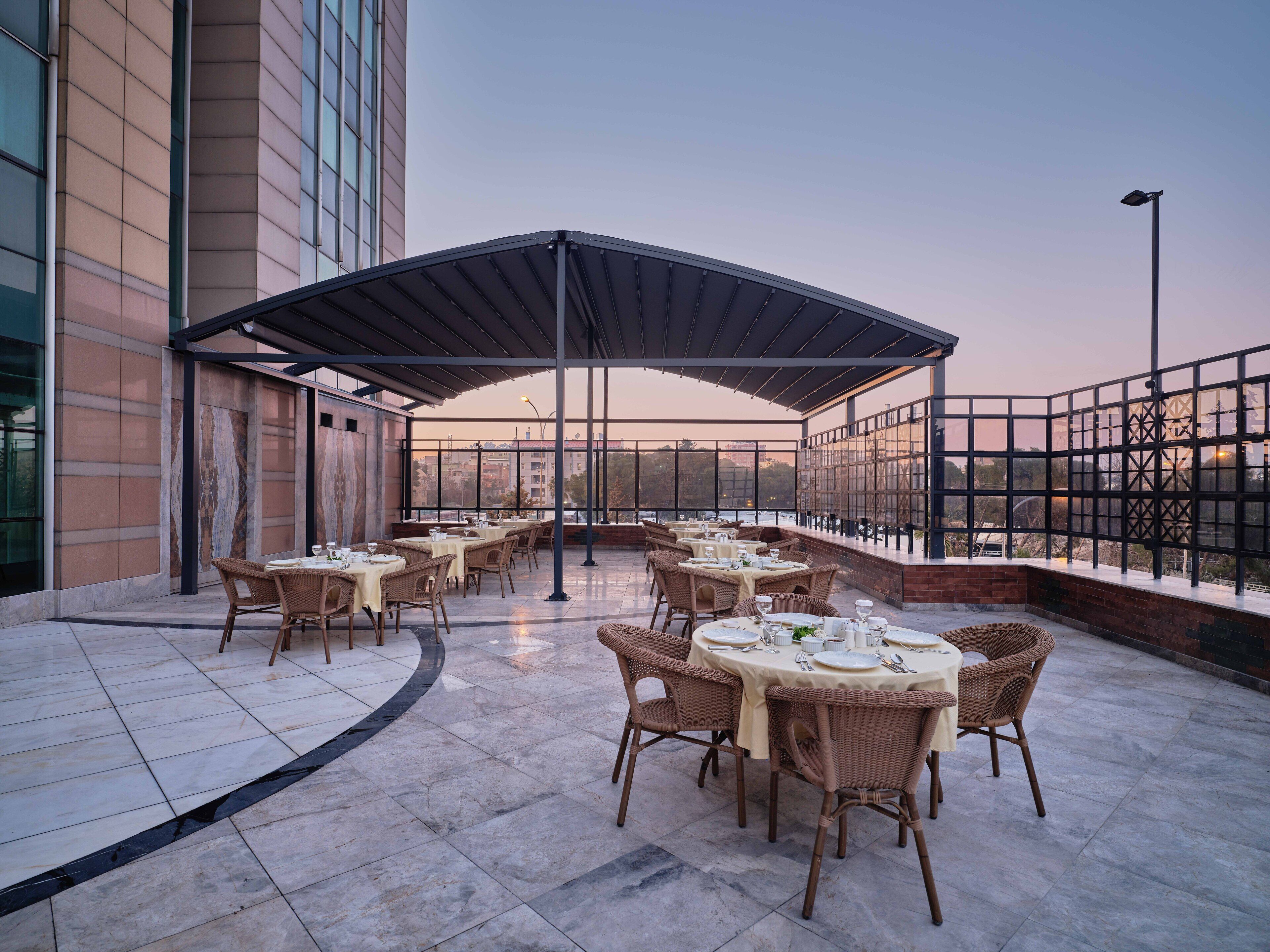 Área para banquetes al aire libre