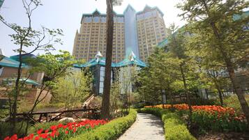 Fachada de la propiedad