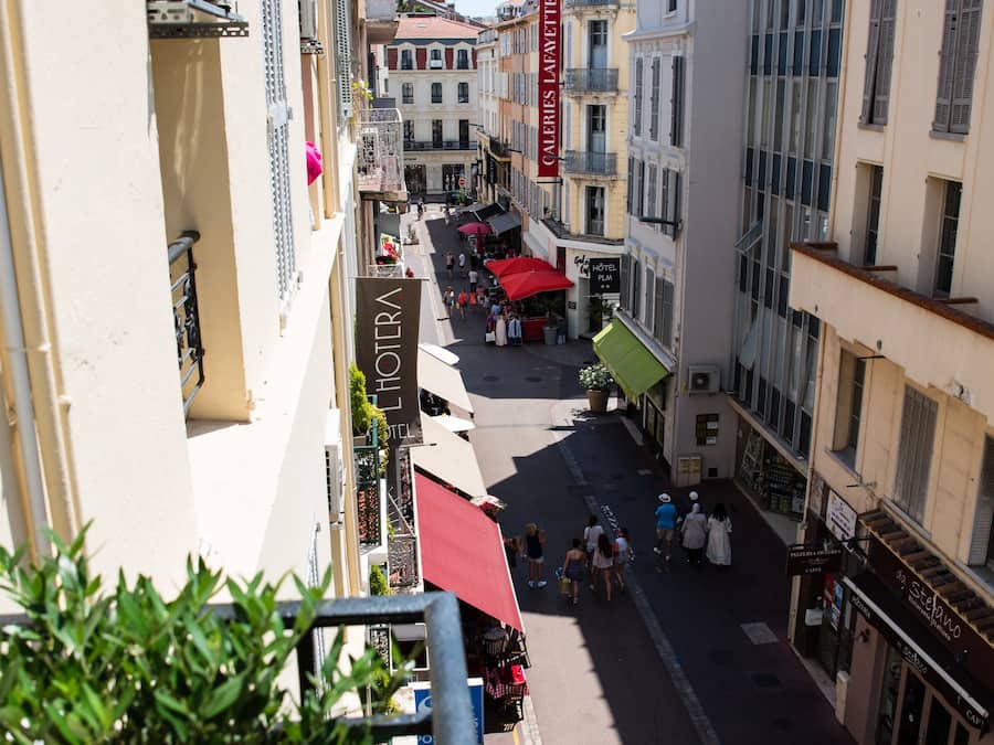 Vista desde la propiedad