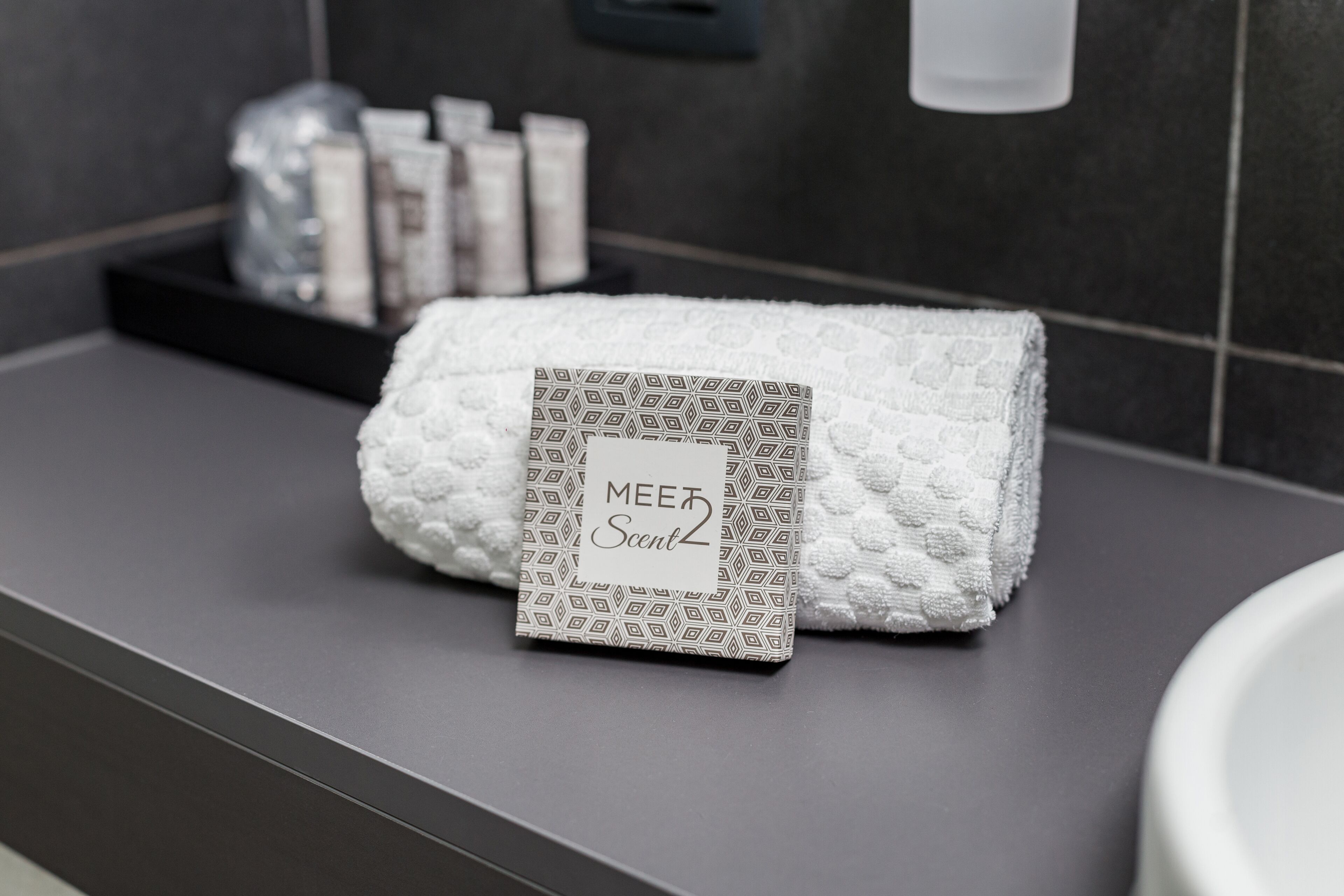 superior double room | bathroom | shower, free toiletries, hair dryer, slippers