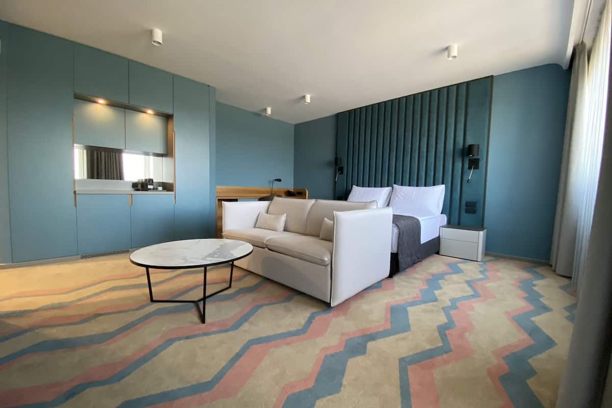 superior double room | 1 bedroom, hypo-allergenic bedding, down duvets, in-room safe