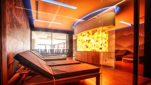 Behandlungsräume für Paare, Sauna, Whirlpool, Körperbehandlungen