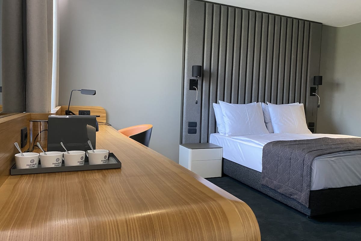 Superior Quadruple Room | Hypo-allergenic bedding, down duvets, in-room safe, desk