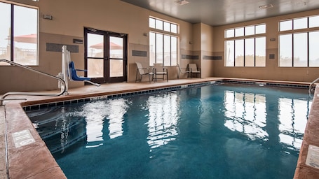 Una piscina techada
