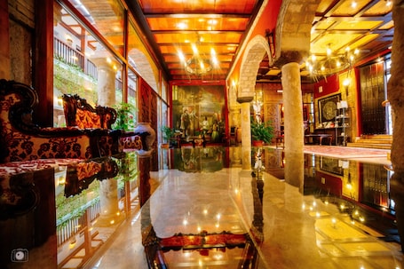 Lobby sitting area. Hotel Posada de Vallina by MiRa