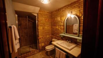 Badkamer met wastafel