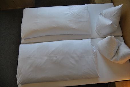 Standard Double Room | Premium bedding, pillowtop beds, in-room safe, blackout drapes