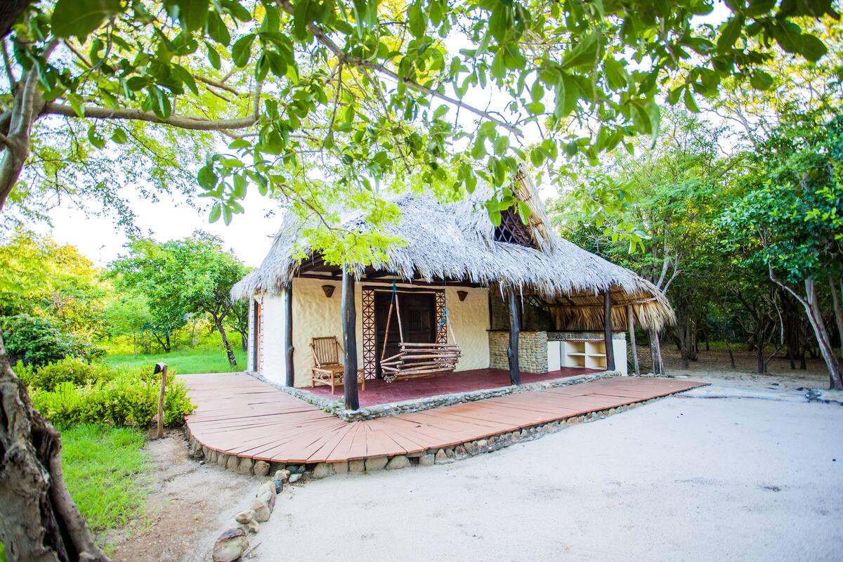 Bungalow – superior, 3 soverom, ved strandkanten (With Fan Bungalow de 2 dormitorios) | Innvendig detalj