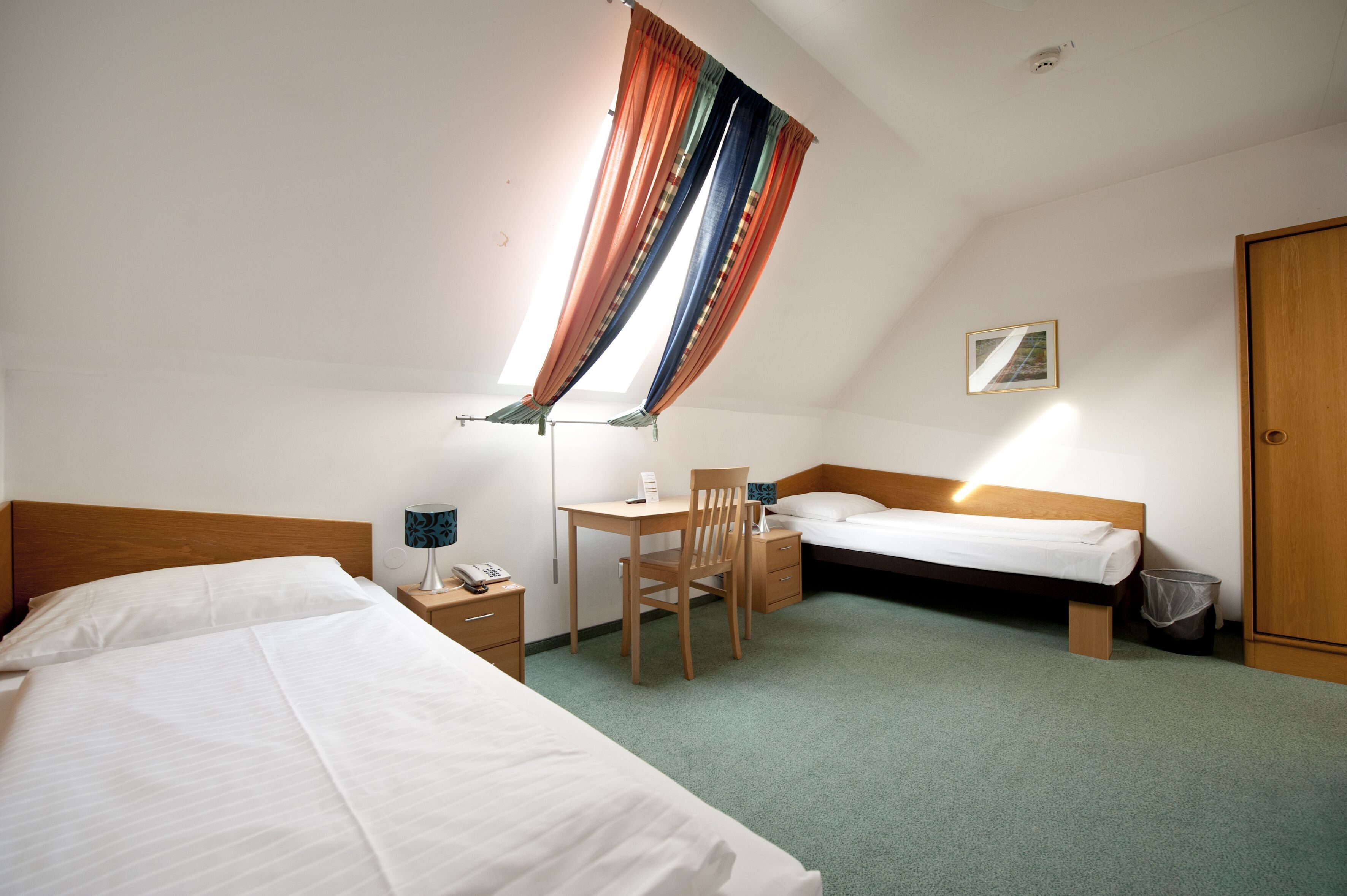 Desk, iron/ironing board, free WiFi, bed sheets