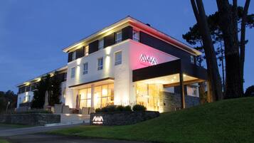 Front of property - evening/night
