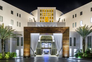 Front of property - evening/night