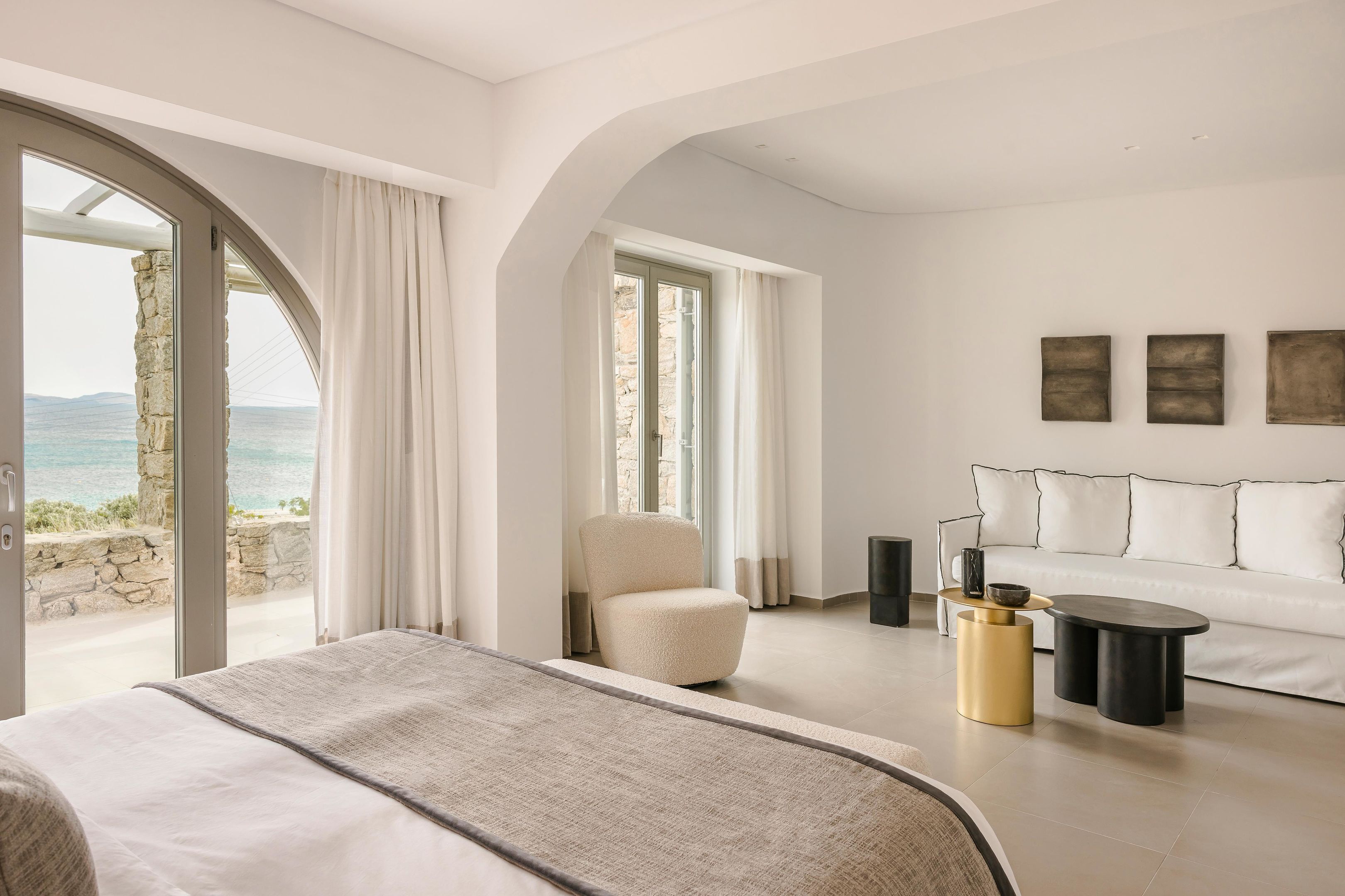 Suíte superior | Roupas de cama premium, frigobar, cofres nos quartos