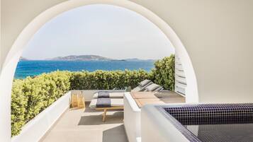 Premium-Suite (with Plunge Pool) | Außen-Whirlpool