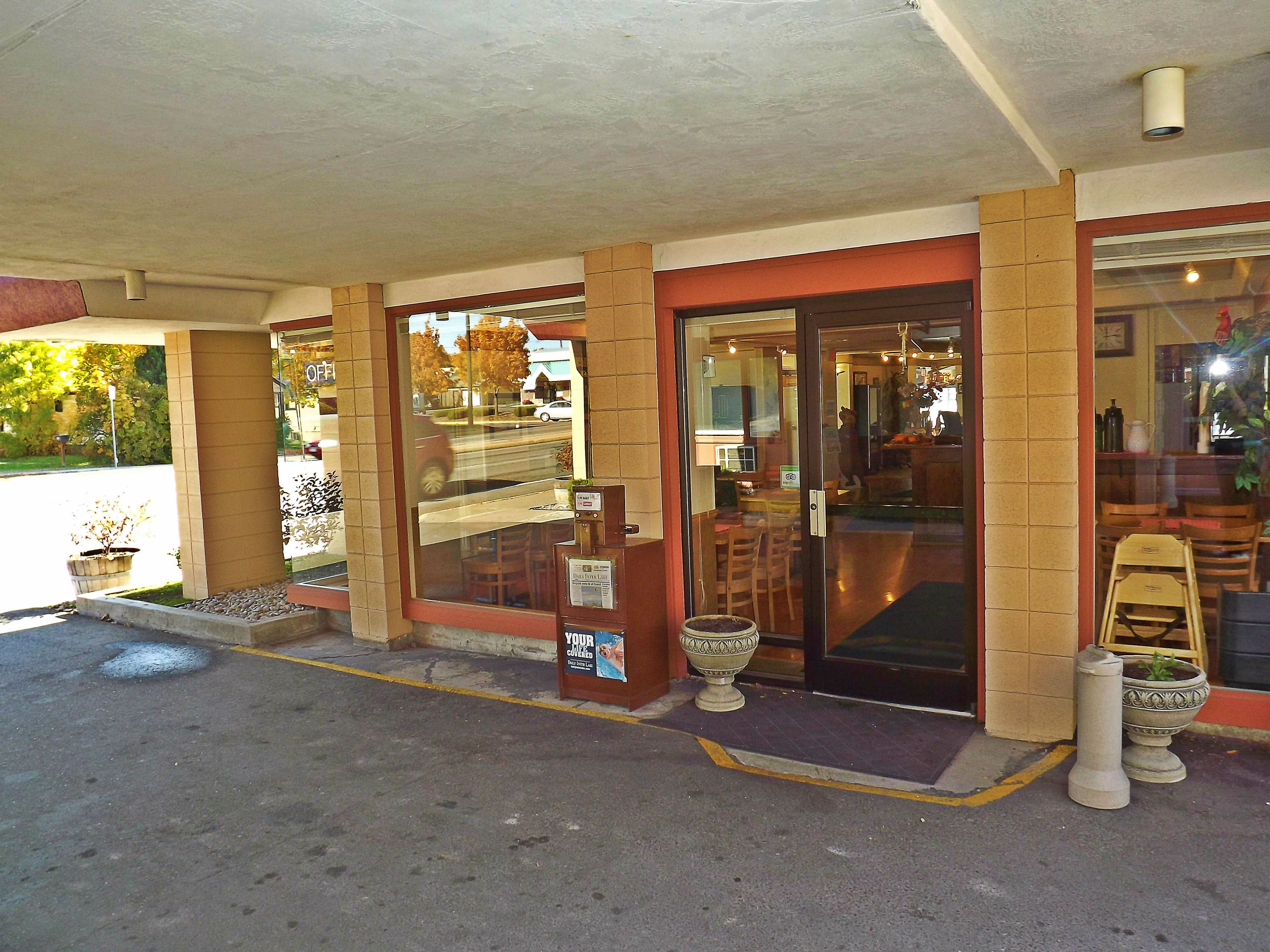 Entrada de la propiedad