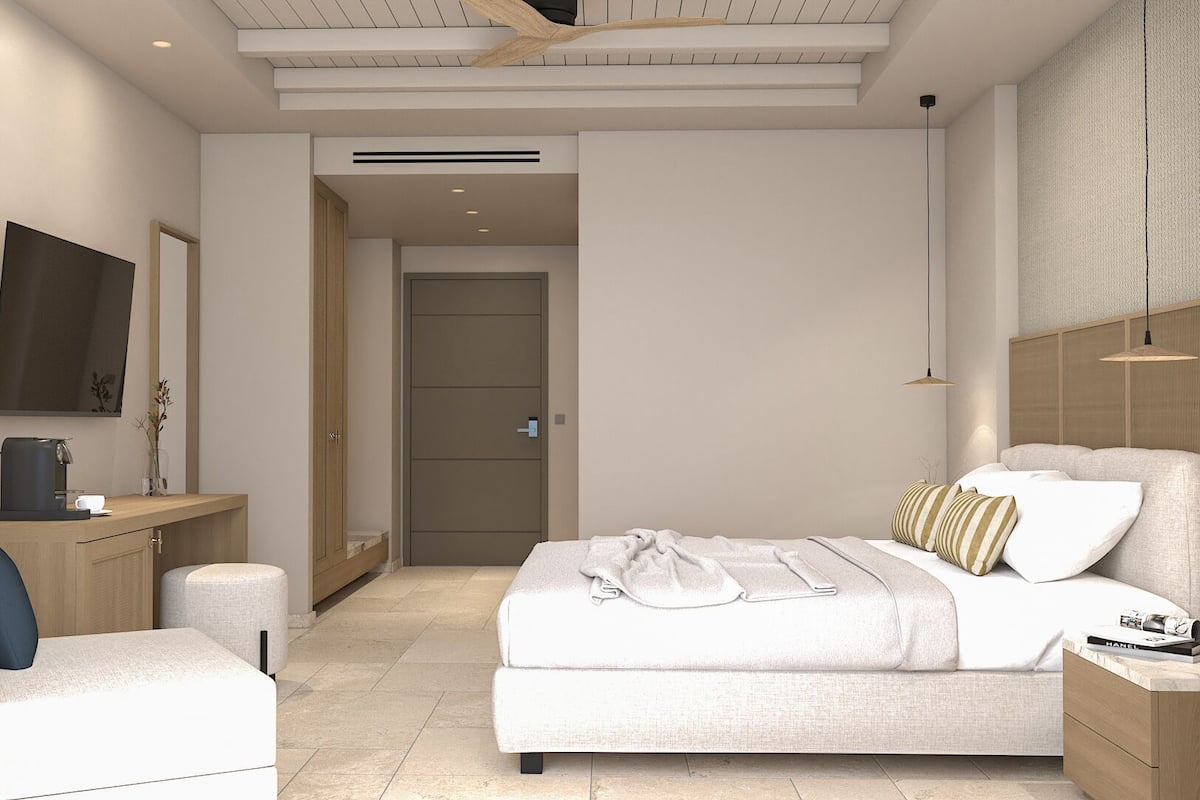 Coffres-forts dans les chambres, bureau, rideaux occultants