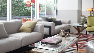 Zona de estar del vestíbulo