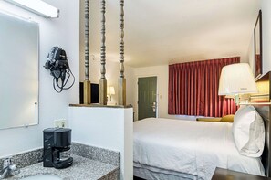 Desk, iron/ironing board, free WiFi, bed sheets