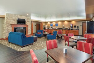 Free buffet breakfast