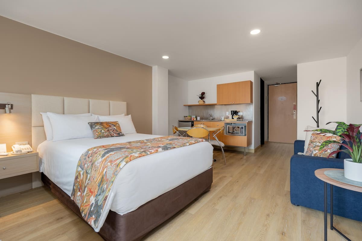 1 habitación, ropa de cama de alta calidad y cubrecamas