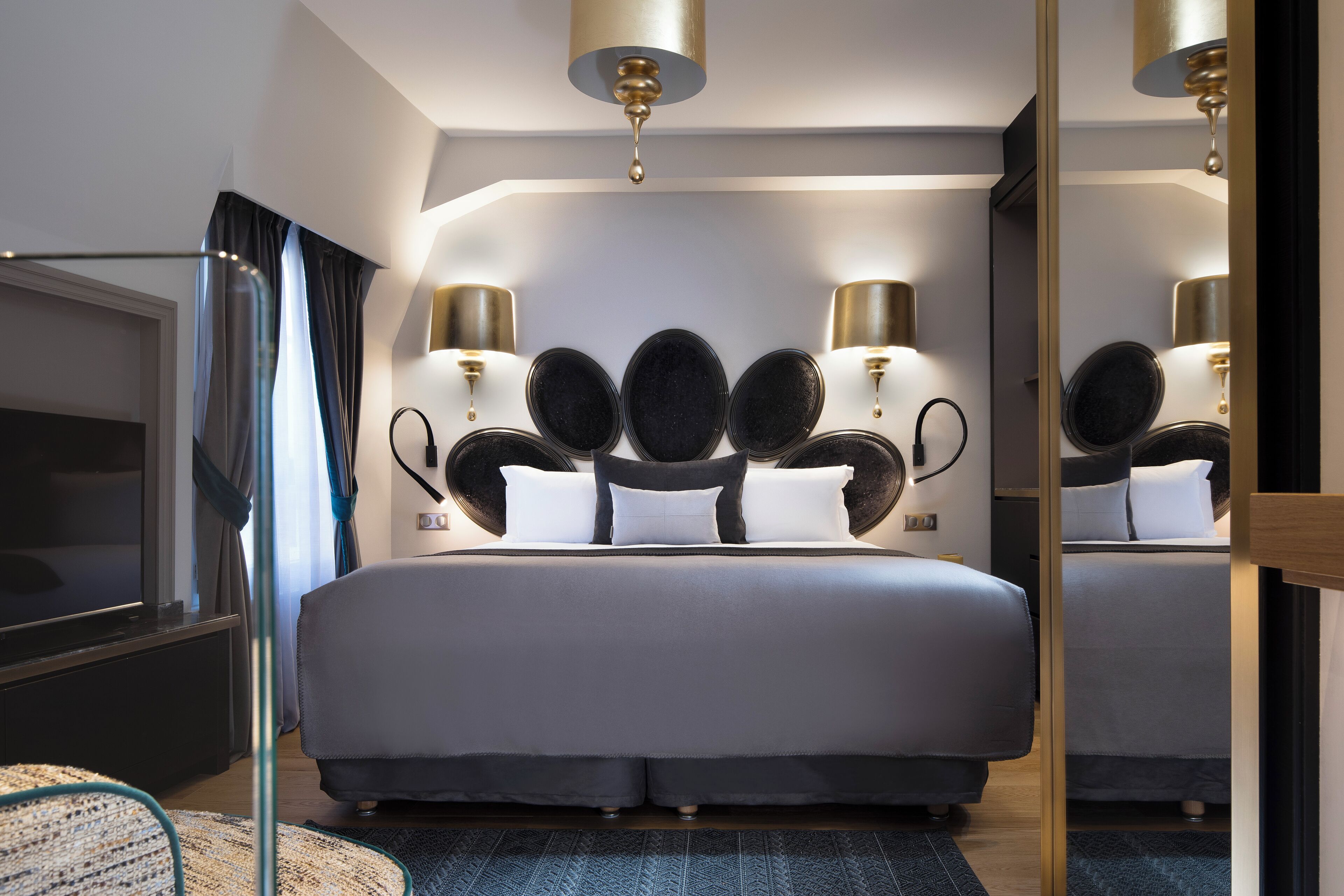 家庭复式 | 迷你吧、客房内保险箱、遮光窗帘、隔音