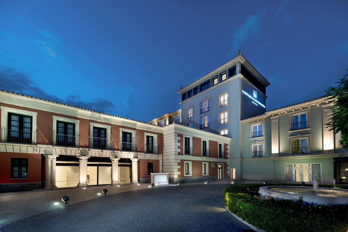 front of property – evening/night