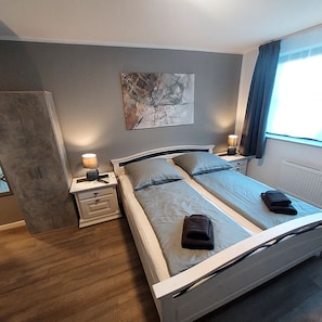 Chambre Double, 1 lit double, non-fumeur, vue parc