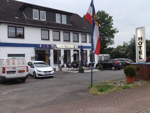 Façade de l’hébergement