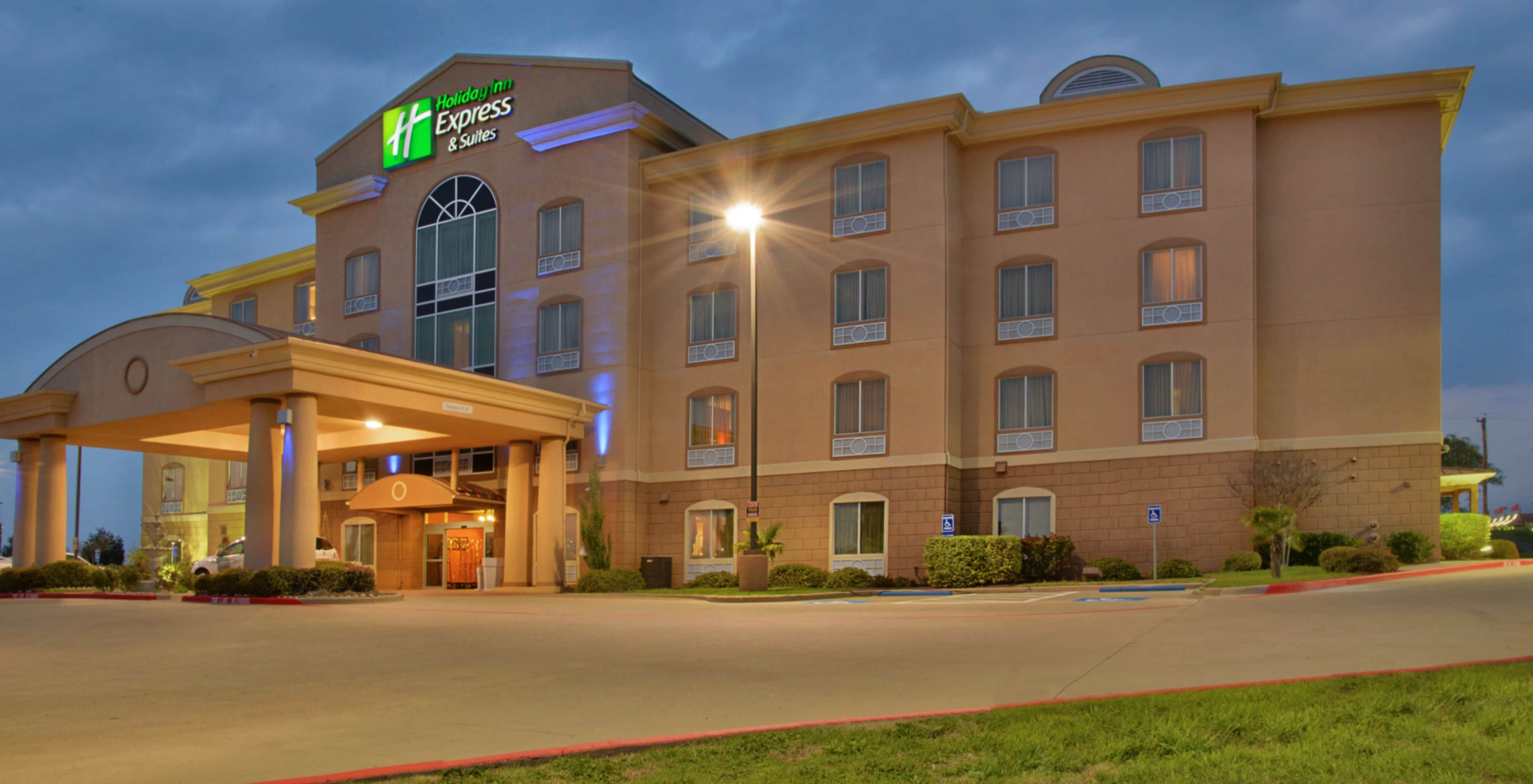 front of property – evening/night