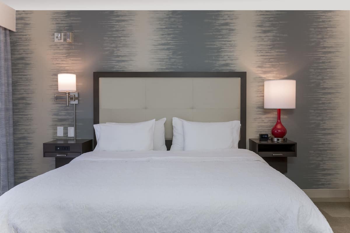 1 habitación y ropa de cama de alta calidad