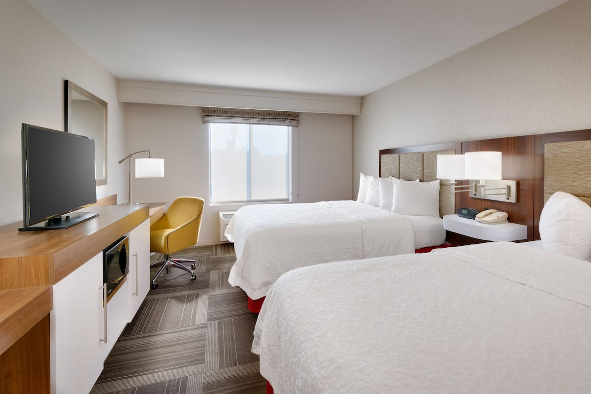 Standard Room, 2 Queen Beds, Non Smoking | Egyptian cotton sheets, premium bedding, pillowtop beds, in-room safe
