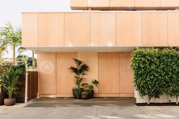 Exterior detail at Hotel June West L.A., a Member of Design Hotels