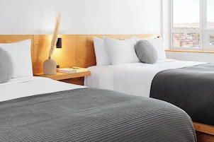 Frette Italian sheets, premium bedding, pillowtop beds, in-room safe