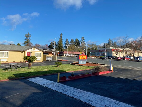 Façade de l’hébergement