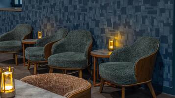 Breakfast, lunch, dinner served; Modern European cuisine, garden views