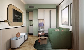 Executive Room, 1 King Bed with Sofa bed | Premium bedding, down comforters, in-room safe, individually decorated