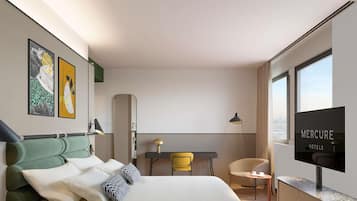 Doppia Premier, 1 letto matrimoniale | Biancheria da letto di alta qualità, copriletto in piuma