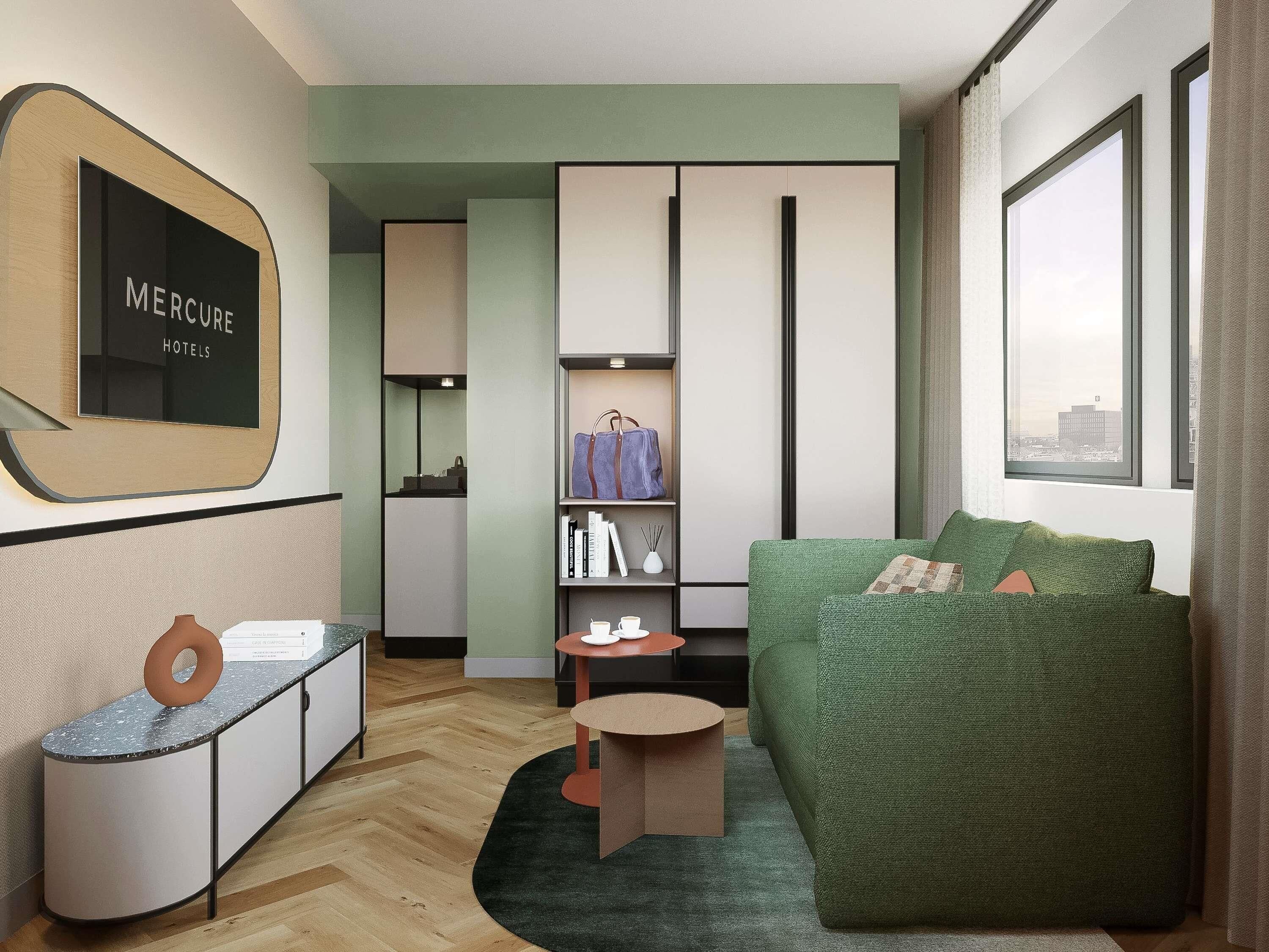 Executive-Zimmer, 1 King-Bett und Schlafsofa | Hochwertige Bettwaren, Daunenbettdecken, Zimmersafe
