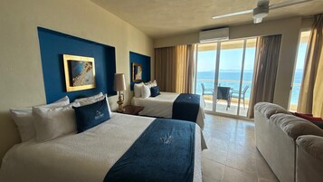 Habitación Estándar Blue Serene con 2 camas Queen