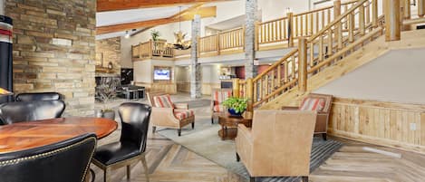 Sala de estar en el lobby
